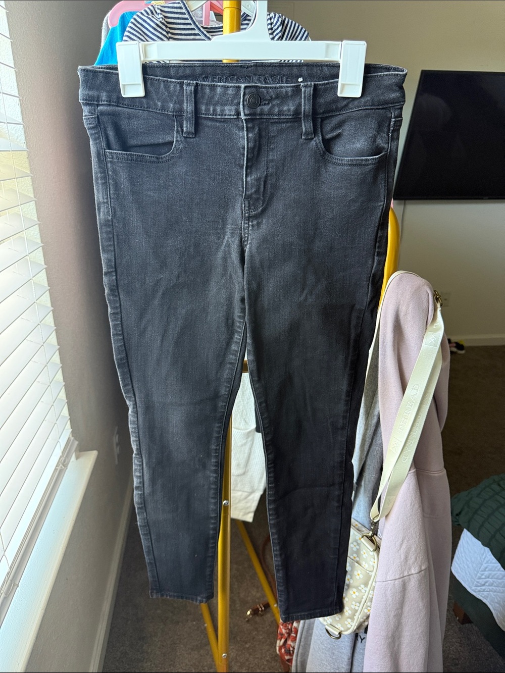 American Eagle Outfitters Black Skinny Jeggings